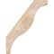 Ekena Millwork 5 1/2"W x 28"D x 36"H Funston Smooth Knee Brace, Douglas Fir BRC06X28X36FST00SDF - alternate 4